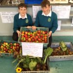 Food and 2 pupils from Garden