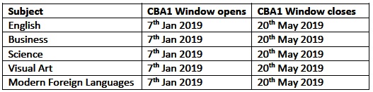 2nd year CBA windows 2018-19